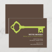 Verplaatsende aankondiging (Voorkant / Achterkant)