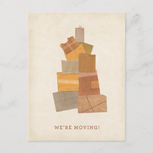 Verplaatsende aankondiging (Voorkant)