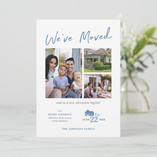 Verplaatsende aankondiging (Staand voorkant)