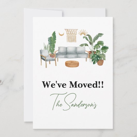 Verplaatsende aankondiging (Voorkant)