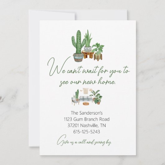 Verplaatsende aankondiging (Achterkant)