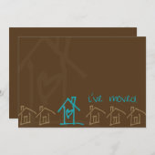 Verplaatsende aankondiging (Voorkant / Achterkant)