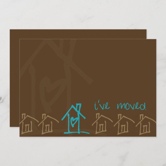 Verplaatsende aankondiging (Voorkant / Achterkant)