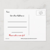 Verplaatsende aankondiging (Achterkant)