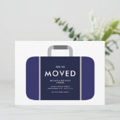 Verplaatsende aankondiging (Staand voorkant)