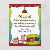 Verplaatsende aankondiging (Voorkant)