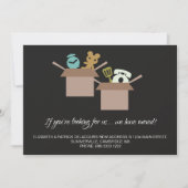 Verplaatsende aankondiging - Cardboard Boxes Graph (Voorkant)