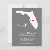 Verplaatsende aankondiging | Deelstaat Florida (Voorkant)