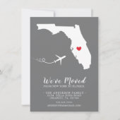 Verplaatsende aankondiging | Deelstaat Florida (Voorkant)