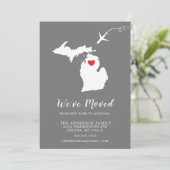 Verplaatsende aankondiging | Deelstaat MONTANA (Staand voorkant)