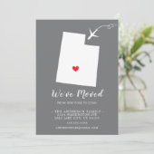 Verplaatsende aankondiging | Deelstaat UTAH (Staand voorkant)