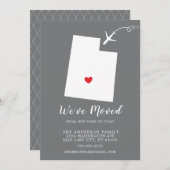 Verplaatsende aankondiging | Deelstaat UTAH (Voorkant / Achterkant)