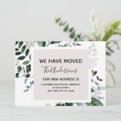 Verplaatsende aankondiging Eucalyptus Greenery (Staand voorkant)