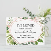 Verplaatsende aankondiging Eucalyptus Greenery (Staand voorkant)