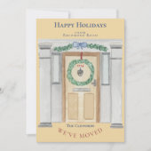 Verplaatsende Aankondiging Home of Business Kerstm (Voorkant)