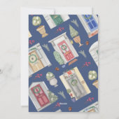 Verplaatsende Aankondiging Home of Business Kerstm (Achterkant)