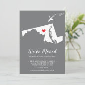 Verplaatsende aankondiging | MARYLAND (Staand voorkant)