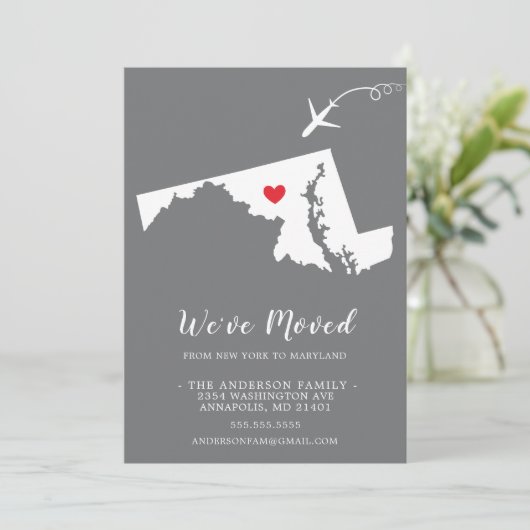 Verplaatsende aankondiging | MARYLAND (Staand voorkant)