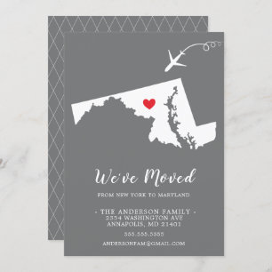 Verplaatsende aankondiging   MARYLAND