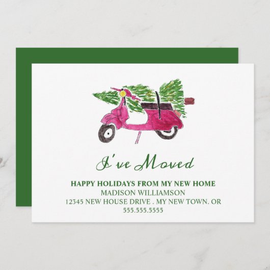 Verplaatsende aankondiging | Nieuw startpunt voor  (Voorkant / Achterkant)