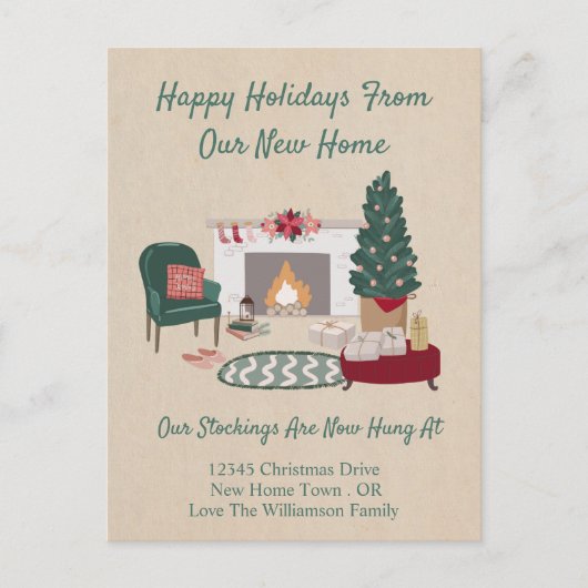 Verplaatsende aankondiging | Nieuw startpunt voor Briefkaart (Voorkant)