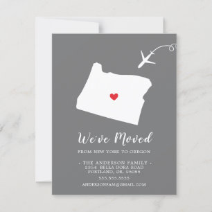 Verplaatsende aankondiging   OREGON VAN DE STAAT