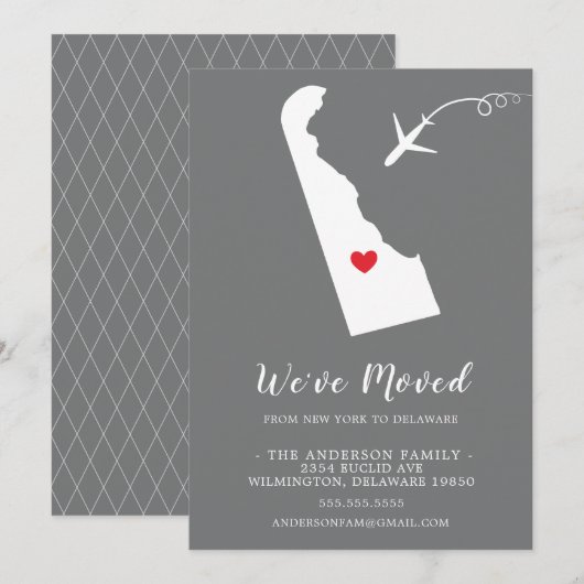 Verplaatsende aankondiging | OVERHEIDSVERTRAGING (Voorkant / Achterkant)