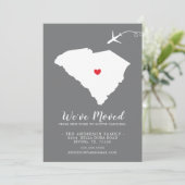 Verplaatsende aankondiging | SOUTH CAROLINA (Staand voorkant)