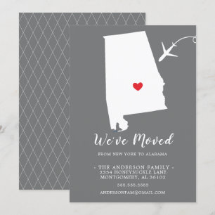 Verplaatsende aankondiging   Staat ALABAMA