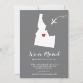 Verplaatsende aankondiging | Staat IDAHO (Voorkant)