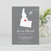 Verplaatsende aankondiging | Staat IDAHO (Staand voorkant)