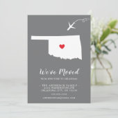 Verplaatsende aankondiging | Staat OKLAHOMA (Staand voorkant)