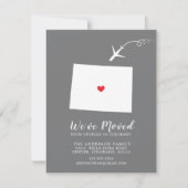 Verplaatsende aankondiging | StaatsCOLORADO (Voorkant)