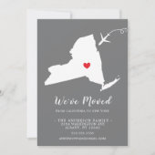 Verplaatsende aankondiging | State NEW YORK (Voorkant)