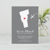 Verplaatsende aankondiging | State VERMONT (Staand voorkant)