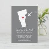 Verplaatsende aankondiging | State VERMONT (Staand voorkant)