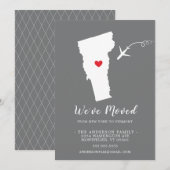 Verplaatsende aankondiging | State VERMONT (Voorkant / Achterkant)