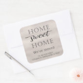 Verplaatsende aankondiging | Thuis - Sticker voor  (Envelop)