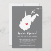 Verplaatsende aankondiging | WEST VIRGINIA (Voorkant)