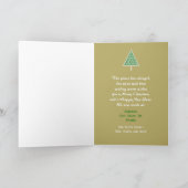 Verplaatsende kerstkaart feestdagen kaart (Binnen)