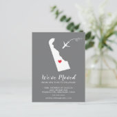 Verplaatsende koninklijke DELAWARE-postkaart Briefkaart (Staand voorkant)