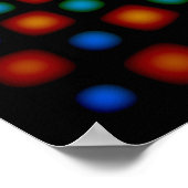 Verplaatsende slang optische illusie poster (Hoek)