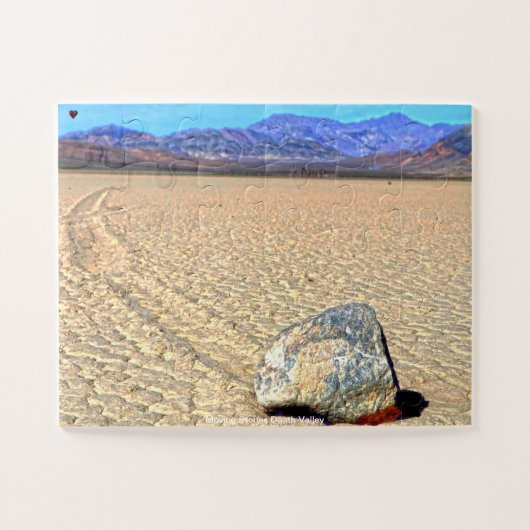 Verplaatsende stenen Death Valley Jigzaag Puzzle Legpuzzel (Horizontaal)