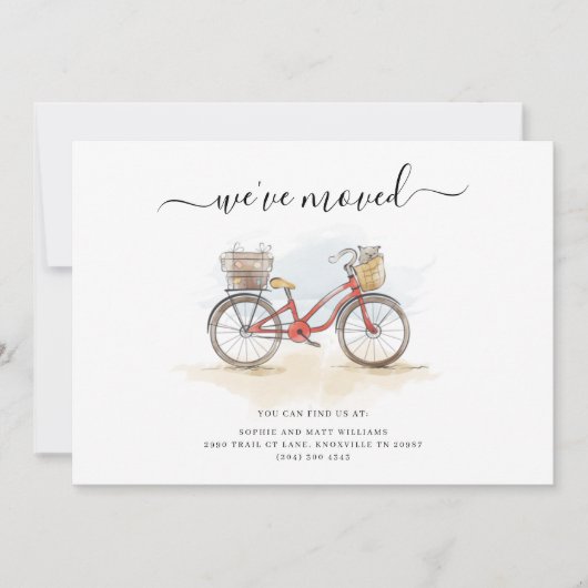 Verplaatsende Verandering van Bewegde de Waterverf Aankondiging (Voorkant)