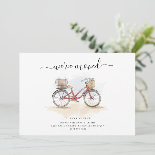 Verplaatsende Verandering van Bewegde de Waterverf Aankondiging (Staand voorkant)