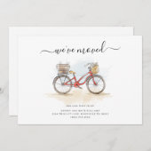 Verplaatsende Verandering van Bewegde de Waterverf Aankondiging (Voorkant / Achterkant)