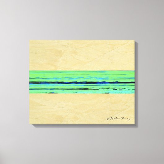 Verplaatsing 001 canvas afdruk (Voorkant)