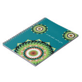 Verplaatsing Mandala notebook 2 | Schrijf wat je v Notitieboek (Linkerzijde)