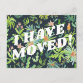 VERPLAATSING Oerwoud met kleurstoffen Briefkaart (Voorkant)