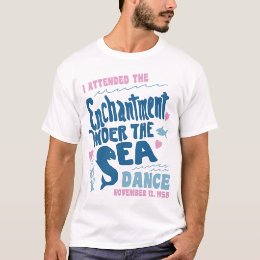 Verplaatsing onder de zee-dans 1955 t-shirt (Voorkant)